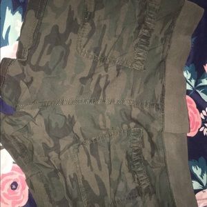 Camouflage shorts